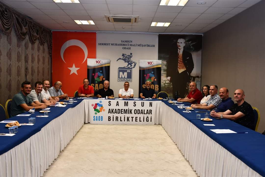 SAMSUN AKADEMİK ODALAR BİRLİKTELİĞİ TOPLANTISINA KATILIM SAĞLADIK