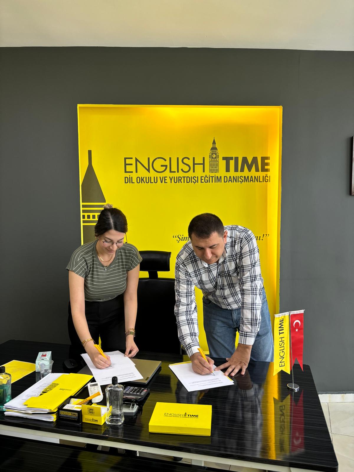 ENGLİSH TIME DİL İLE ANTLAŞMA