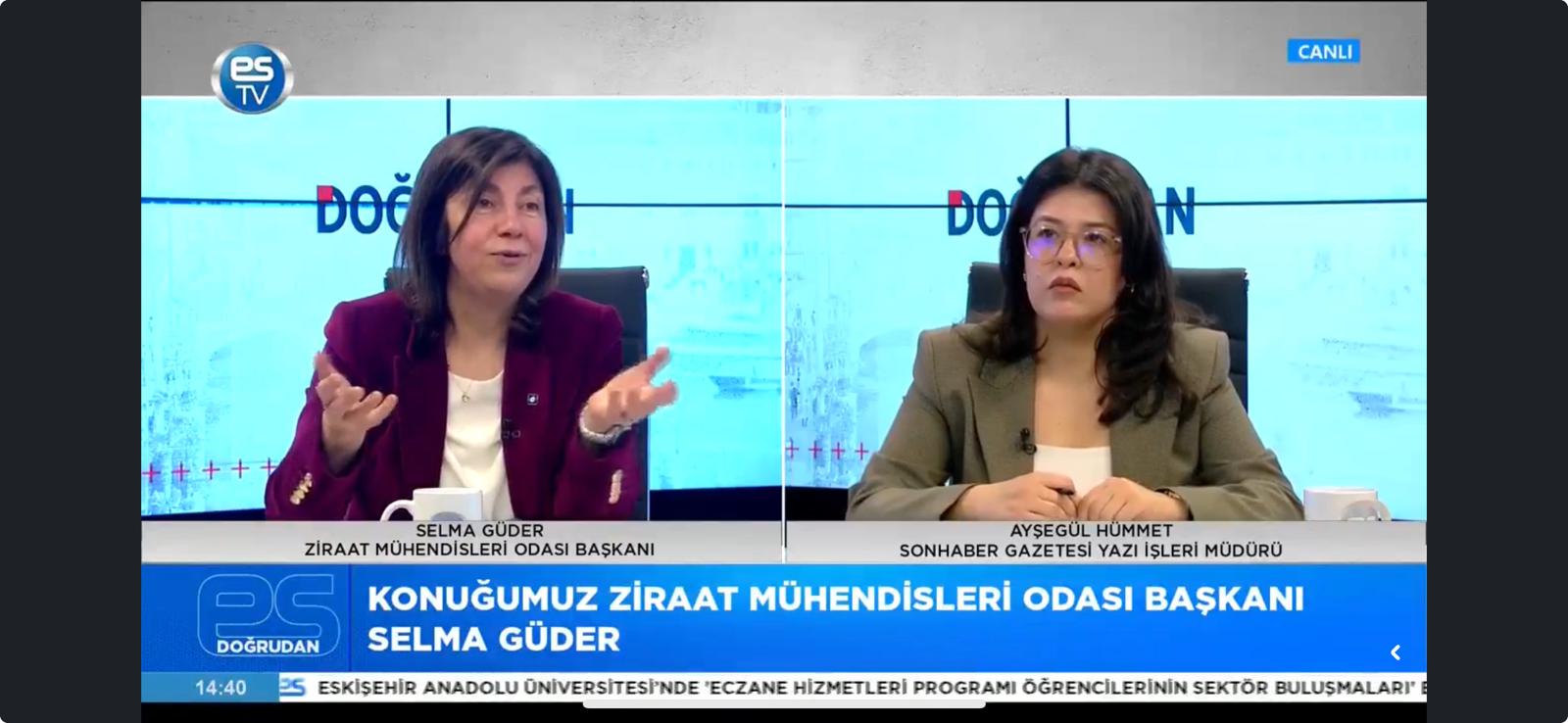 ES TV: DOĞRUDAN PROGRAMI-16 OCAK 2025