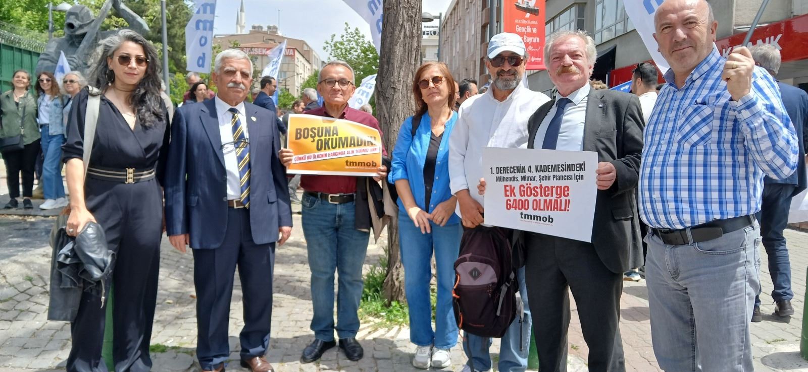 "EMEĞİMİZ, MESLEĞİMİZ VE ÜLKEMİZ İÇİN MÜCADELE EDECEĞİZ!" BAŞLIKLI KİTLESEL BASIN AÇIKLAMASI