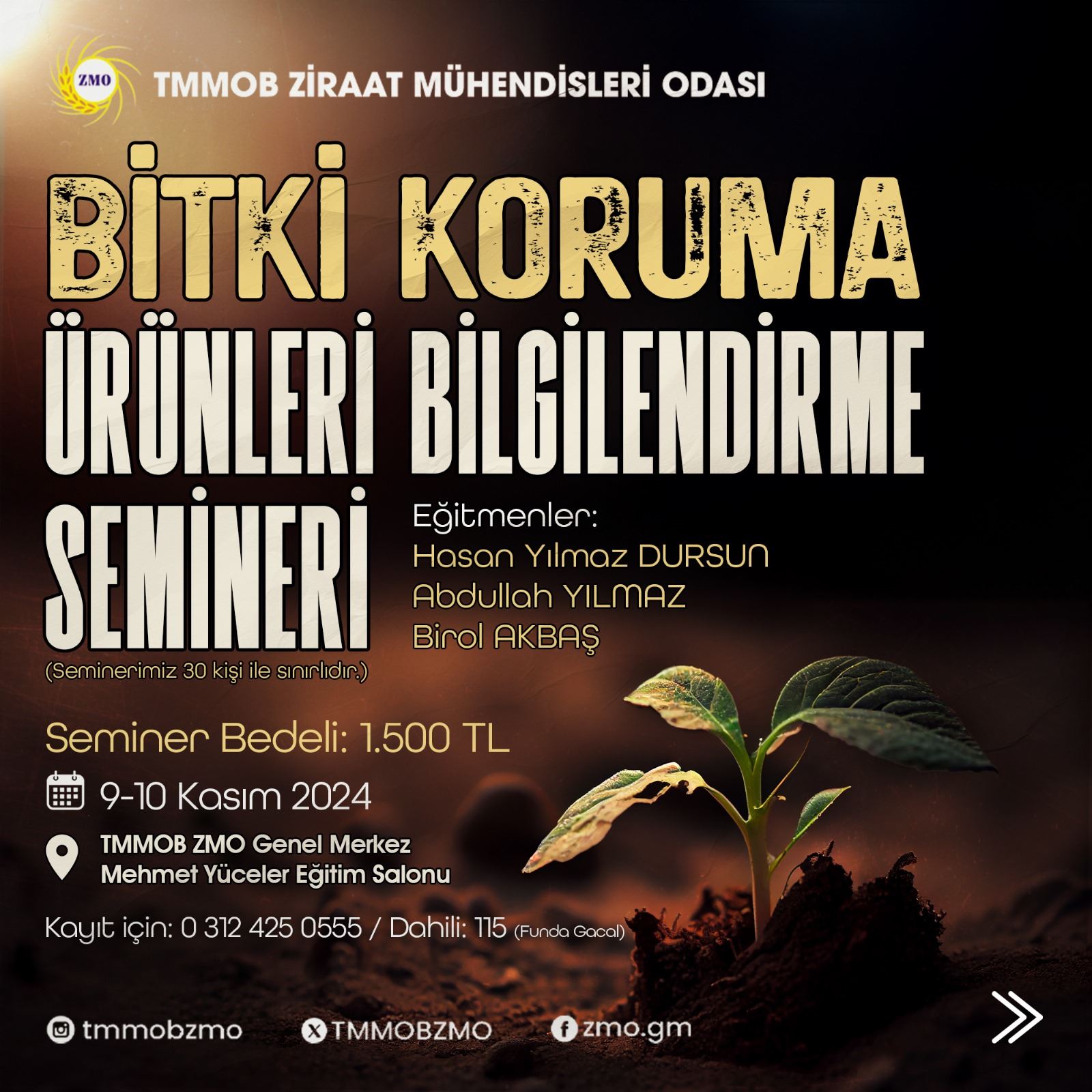 BİTKİ KORUMA ÜRÜNLERİ BİLGİLENDİRME SEMİNERİ