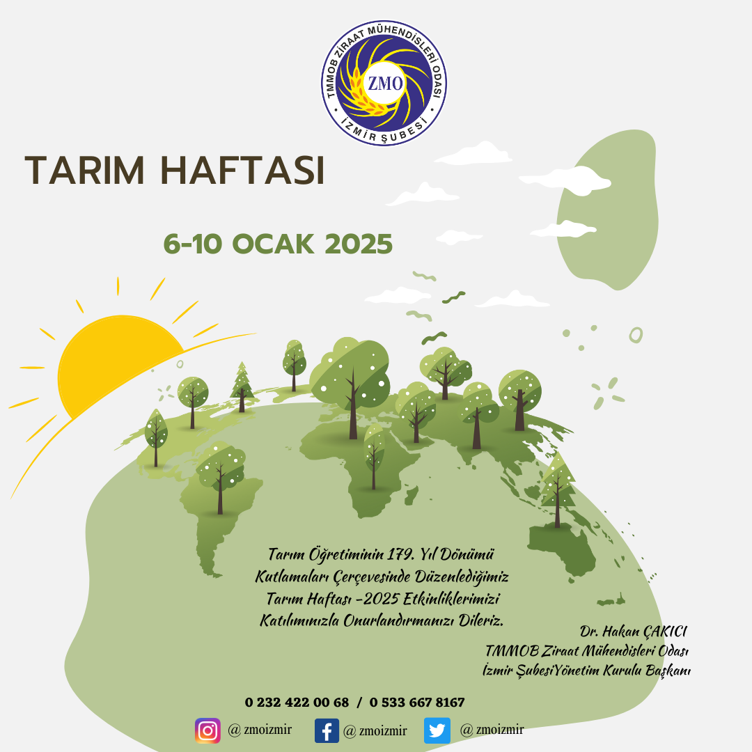 TARIM HAFTASI ETKİNLİKLERİ 6-10 OCAK 2025