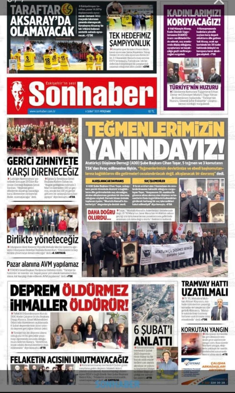 SON HABER: DEPREM ÖLDÜRMEZ İHMALLER ÖLDÜRÜR-6 ŞUBAT 2025