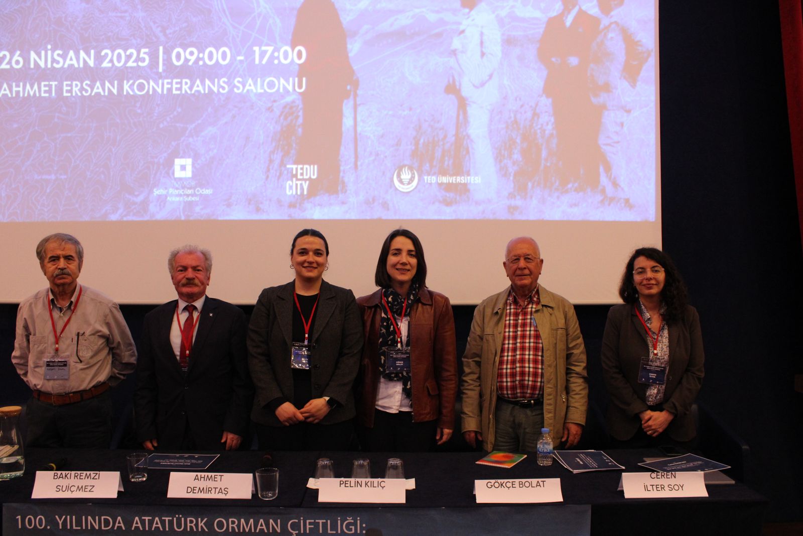 "100. YILINDA ATATÜRK ORMAN ÇİFTLİĞİ: MİRAS, MEKÂN, MÜCADELE” KONU BAŞLIKLI PANEL