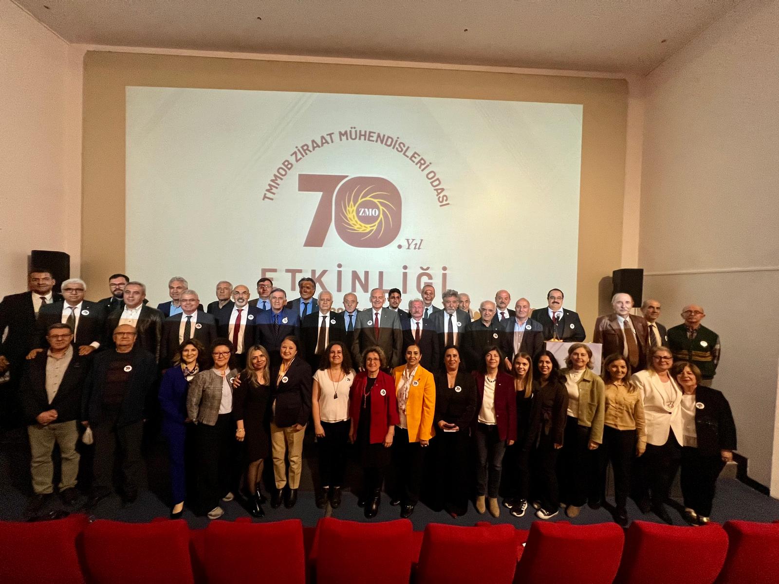 TMMOB ZİRAAT MÜHENDİSLERİ ODASI 70. YIL ETKİNLİĞİ