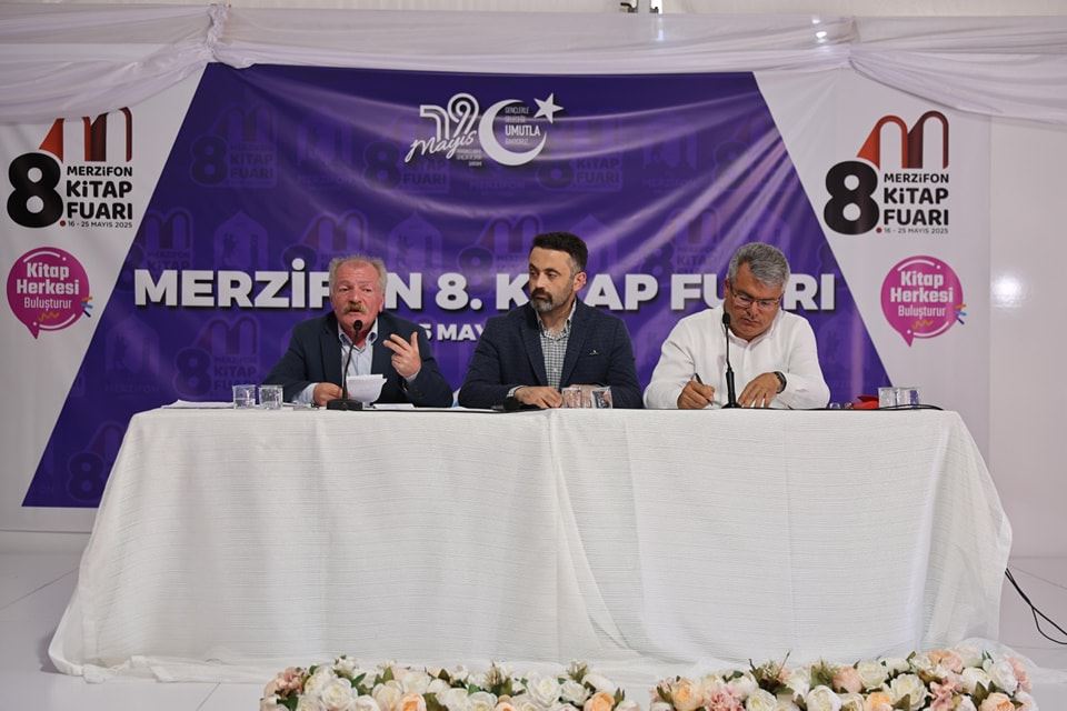 MERZİFON 8. KİTAP FUARI “TÜRKİYE TARIMI NEREYE GİDİYOR? ÇÖZÜM YOLLARI” SÖYLEŞİSİ