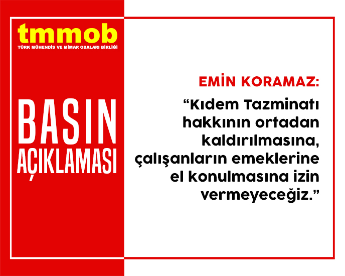 ÇALIŞANLARIN EMEKLERİNE EL KONULMASINA İZİN VERMEYECEĞİZ