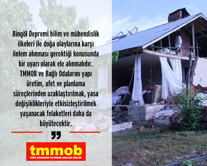 BİLİMİN SESİNE KULAK VERELİM, DEPREMLERE KARŞI ÖNLEM ALALIM