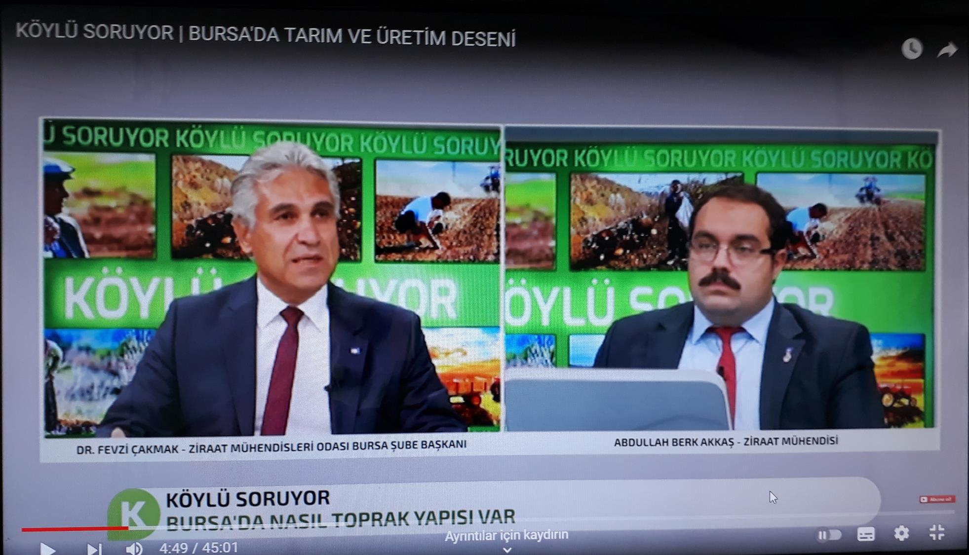 KÖY TV-"KÖYLÜ SORUYOR" PROGRAMI