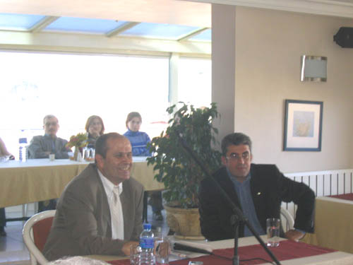 TMMOB BAŞKANI SOĞANCI&#8217;DAN ODA&#8217;MIZDA KONFERANS &#8211; 08.10.2005