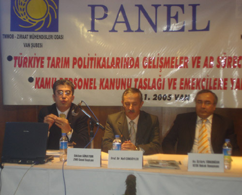 VAN'DA İKİLİ KONFERANS - 23.11.2005