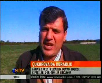 NTV-YAĞMUR YAĞMAMASI ÇİFTÇİLERİ ZOR DURUMDA BIRAKIYOR (27.12.2006)