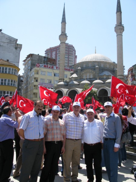 İSRAİL&#8217;İ PROTESTO MİTİNGİ