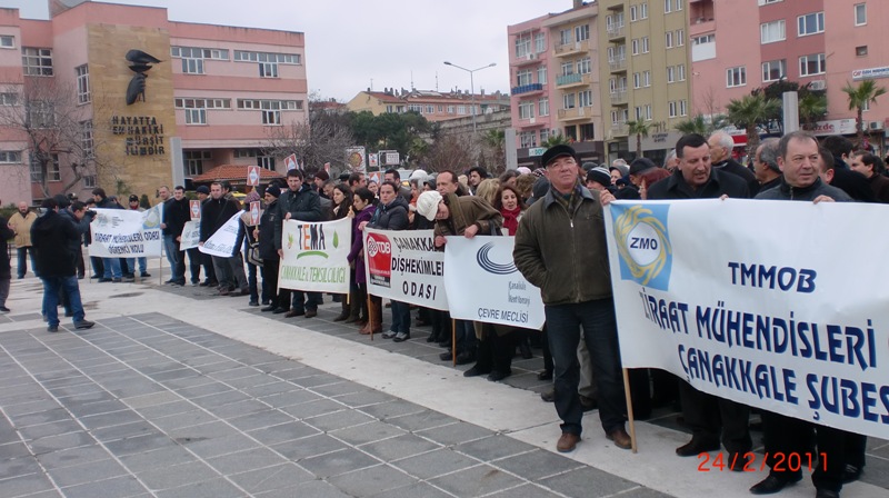 KAZDAĞLARI`NDA SİYANÜRLE ALTIN MADENCİLİĞİ İSTEMİYORUZ!
