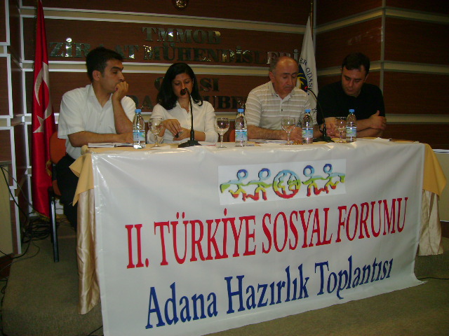 TÜRKİYE SOSYAL FORUMU ADANA HAZIRLIK TOPLANTISI ZMO ŞUBEMİZDE YAPILDI