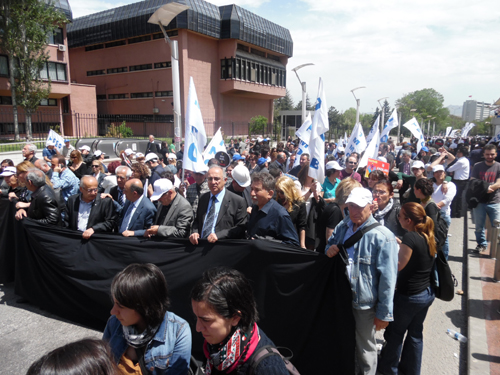 SOMA FACİASININ SORUMLULARINA PROTESTO