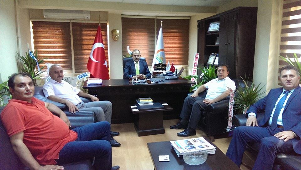 YÖNETİM KURULUMUZ TRABZON GIDA TARIM VE HAYVANCILIK İL MÜDÜRÜNÜ ZİYARET ETTİ