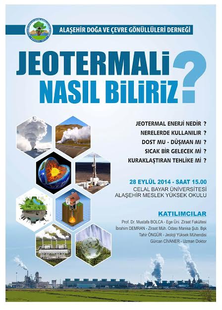 "JEOTERMAL`İ NASIL BİLİRİZ?" PANELİ