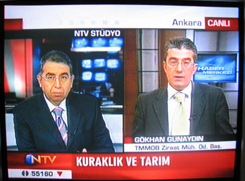 NTV "HABER KUŞAĞI" PROGRAMI - KURAKLIK VE TARIMA ETKİLERİ