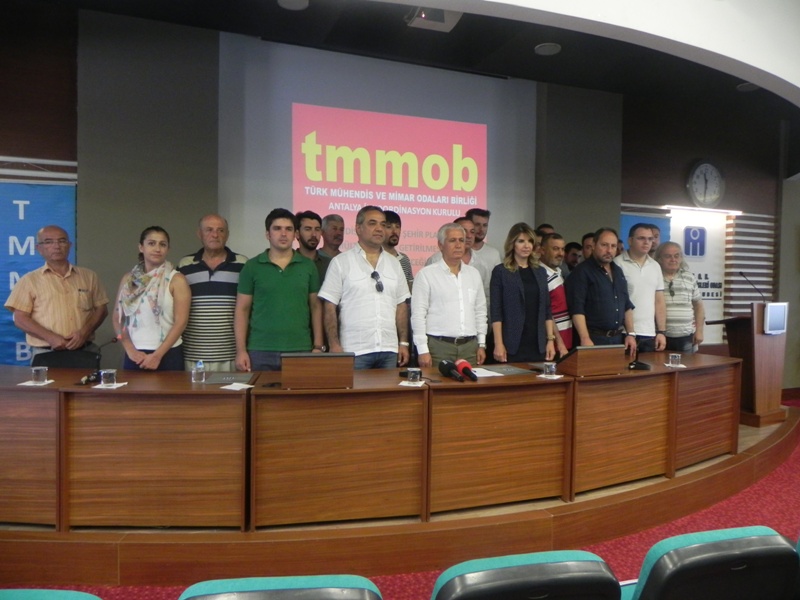 TMMOB ANTALYA İKK BASIN AÇIKLAMASI  "ULUSLARARASI İŞGÜCÜ KANUNU TASARISI "