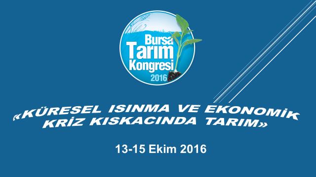 4.BURSA TARIM KONGRESİ SONUÇ BİLDİRİSİ