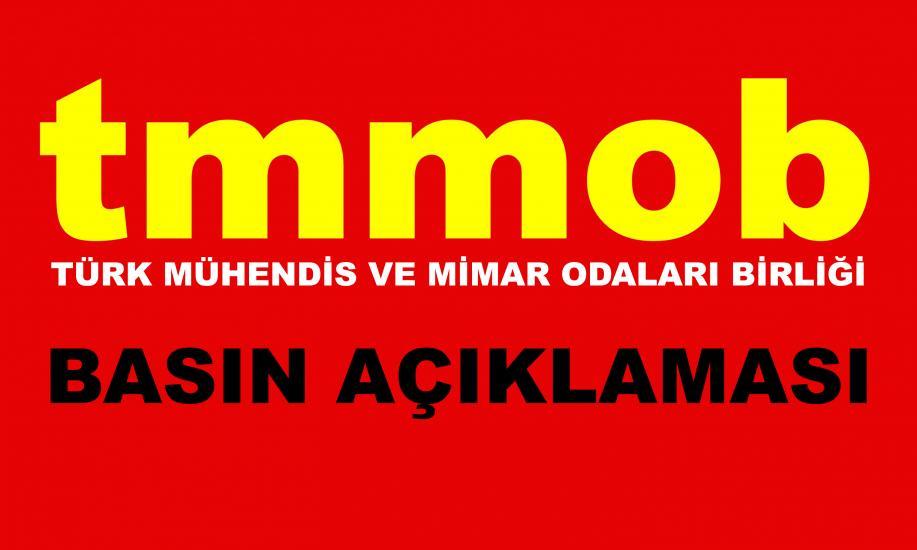 TMMOB BASIN AÇIKLAMASI: ARTIK YETER!