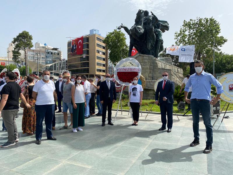 19 MAYIS ATATÜRK`Ü ANMA GENÇLİK VE SPOR BAYRAMI KUTLANDI