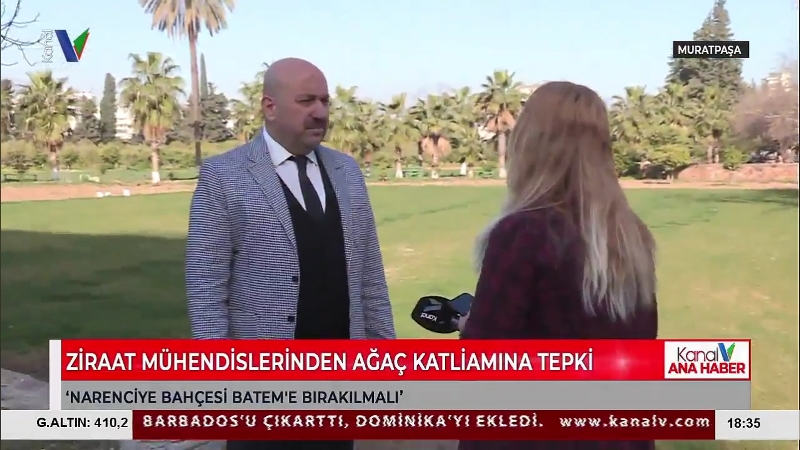 KANAL V YAYINI- "ANA HABER" PROGRAMI