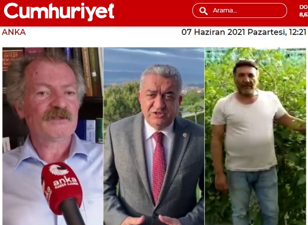 CUMHURİYET GAZETESİ: "HACİZ OLACAĞIZ DİYE UYKU UYUYAMIYORUZ"- 07 HAZİRAN 2021