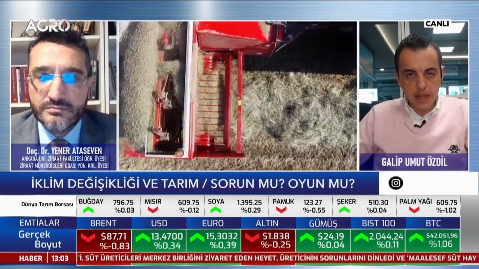 AGRO TV- "GERÇEK BOYUT" PROGRAMI
