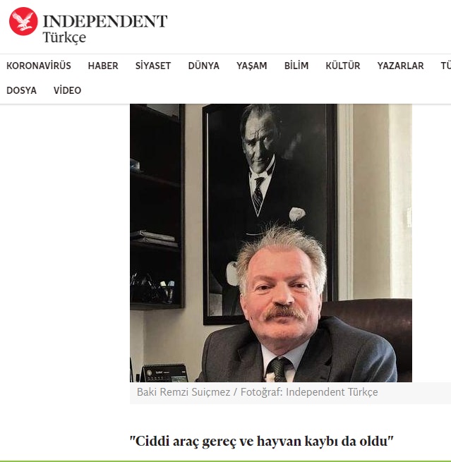 INDEPENDENT TÜRKÇE: DEPREM BÖLGESİNDEN GÖÇÜN TARIMSAL ÜRETİMİ ETKİLEMESİ GIDA FİYATLARINI DAHA DA ARTIRABİLİR-16 ŞUBAT 2023