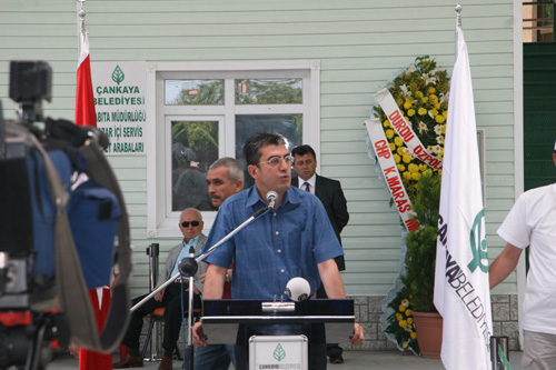 ORGANİK ÜRÜNLER PAZARININ AÇILIŞINA KATILDIK