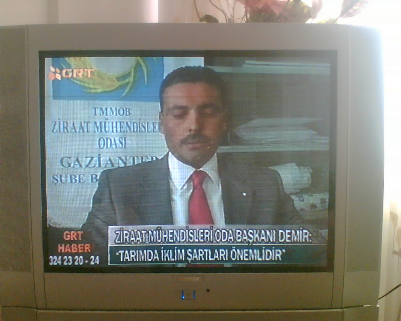 GAZİANTEP GRT TV'YE 2008 YILININ DEĞERLENDİRİLMESİ