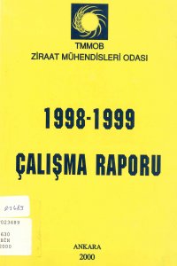 1998-1999 36. DÖNEM ÇALIŞMA RAPORU